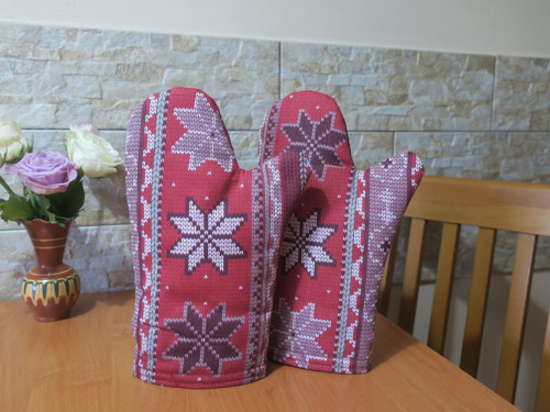 Chňapka dlouhá - Bordó MAGNET — foto 3