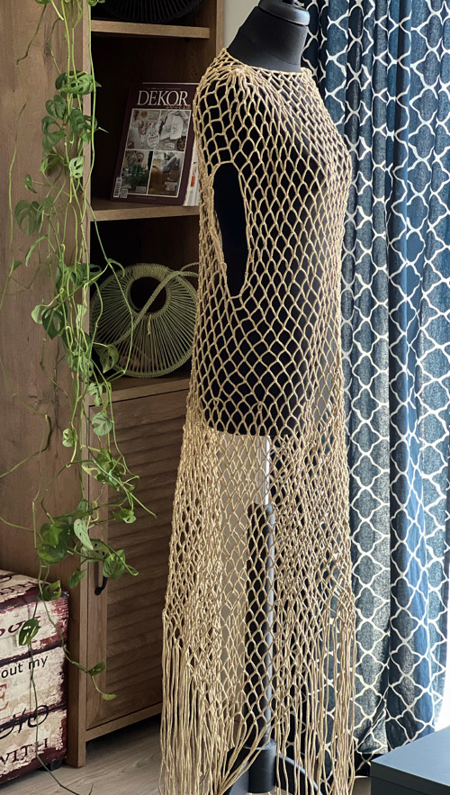 Macramé šaty — foto 3