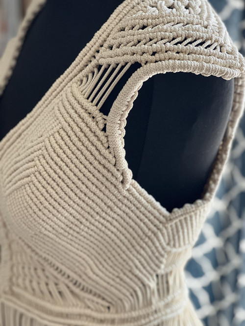 Macramé šaty — foto 2