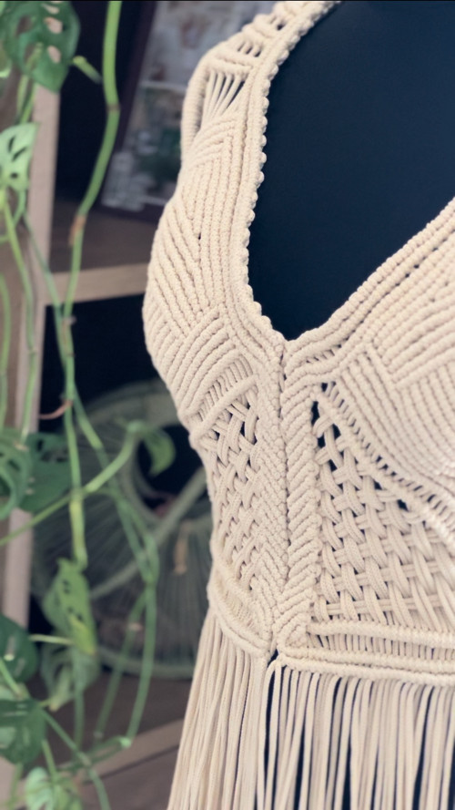 Macramé šaty — foto 4