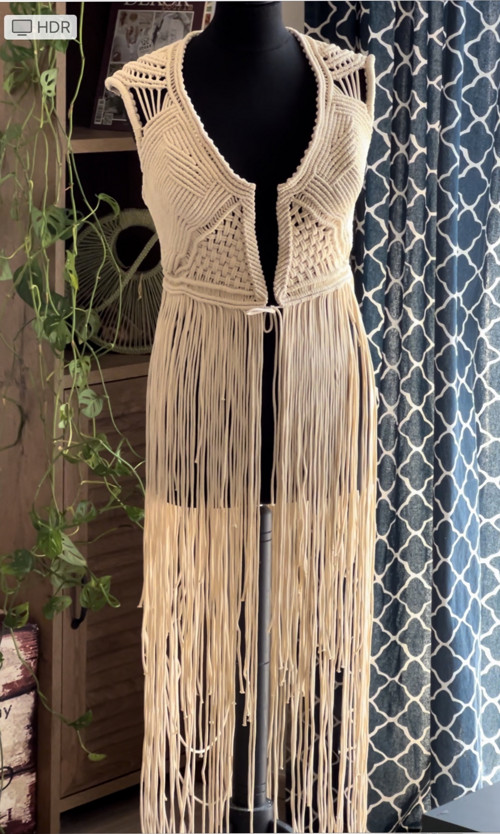 Macramé šaty — foto 5