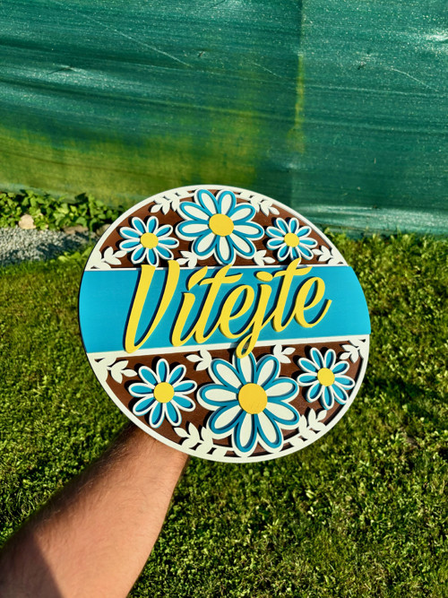 Dekorativní cedule - Vítejte — foto 2