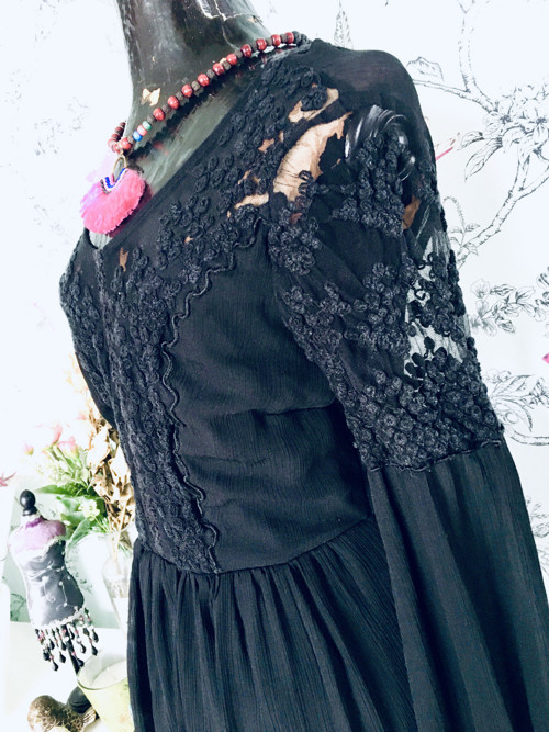 Šaty BOHO BLACK — foto 4