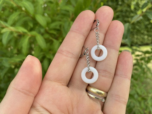 Minimalistické náušnice — foto 3