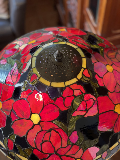 Tiffany lampa "Peony" — foto 3