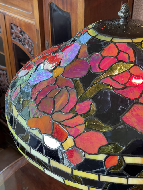Tiffany lampa "Peony" — foto 5