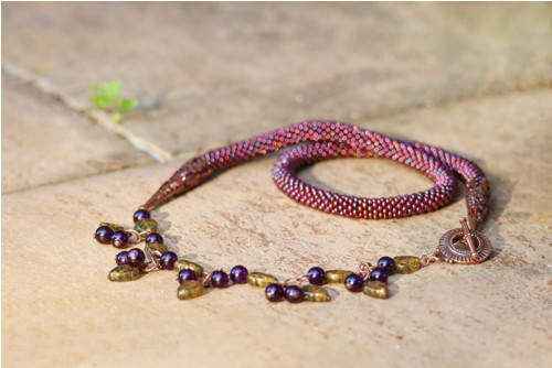 Violet, náhrdelník s Jadeitem — foto 3