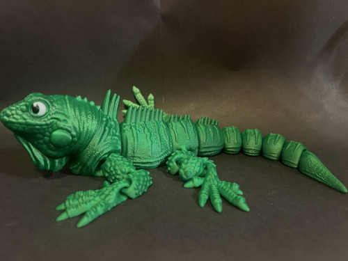 Leguán - 26 cm - 3D Tisk — foto 4