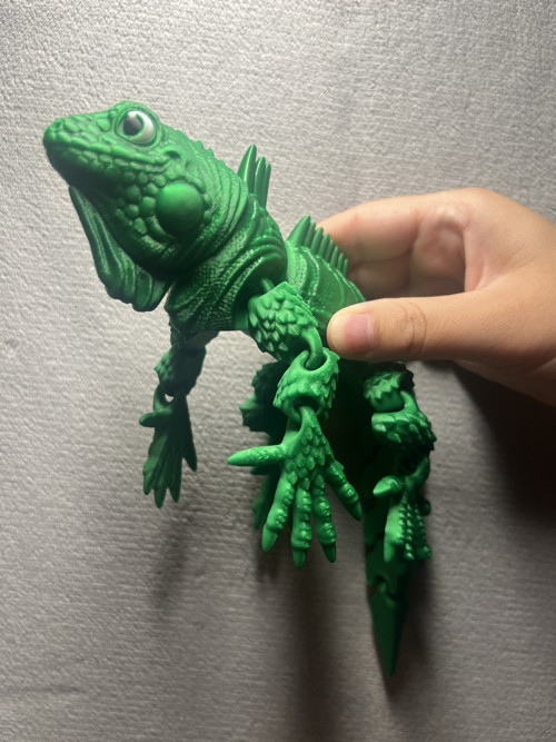 Leguán - 26 cm - 3D Tisk — foto 3