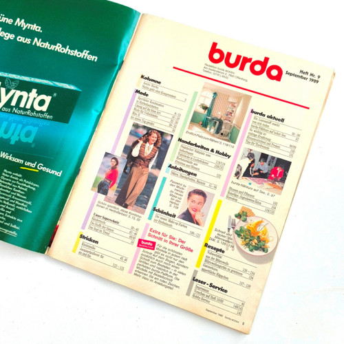 BURDA 9/1989 — foto 2