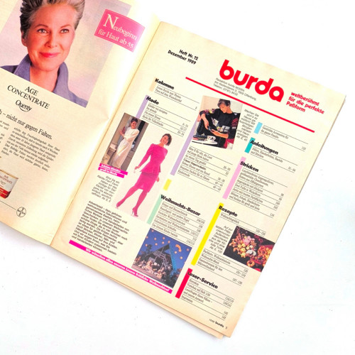 BURDA 12/1989 — foto 2