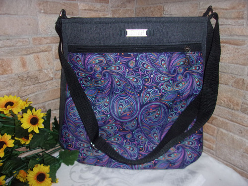Fialová - velká crossbody — foto 2