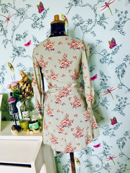 Šaty vintage porcelán — foto 4
