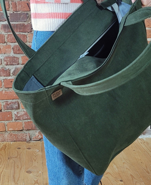 Zelená taška Lazy bag Bukka — foto 5