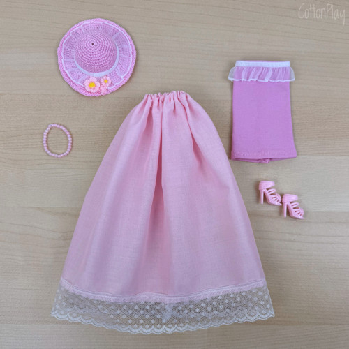 Sada oblečení pro Barbie - Světle růžová — foto 2