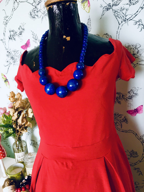 Šaty retro red — foto 2