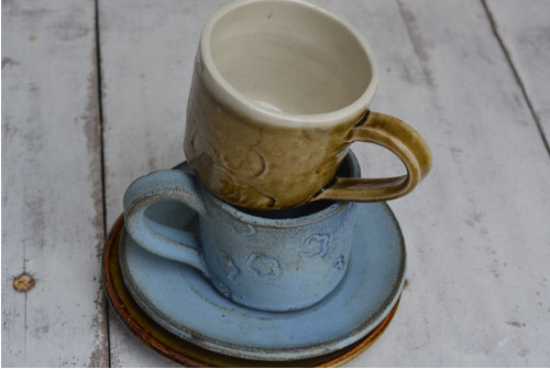 Porcelán s ptákem, 130 ml — foto 5