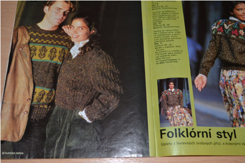 Časopis Pletená móda 9/1992 — foto 6