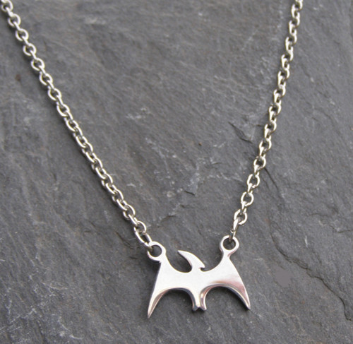 Ocelový náhrdelník PTEROSAURUS — foto 3