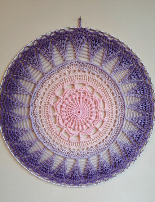 Háčkovaná mandala — foto 2