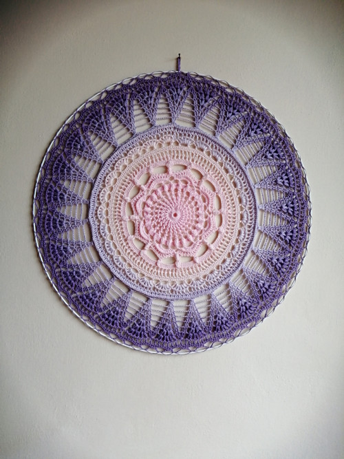 Háčkovaná mandala — foto 6
