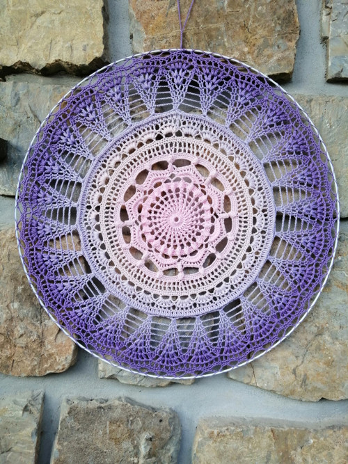 Háčkovaná mandala — foto 4