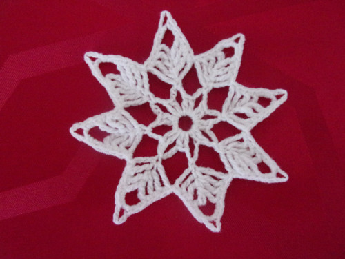 2. Vánoční vločka 10 cm — foto 5