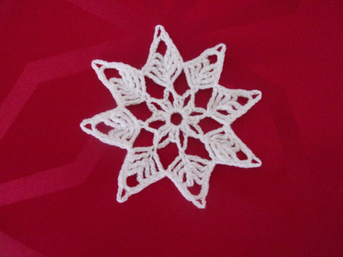 2. Vánoční vločka 10 cm — foto 2