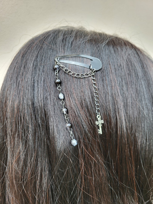 Sponka do vlasů "Black sparkle" — foto 3