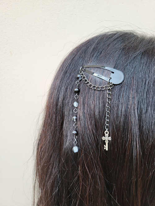 Sponka do vlasů "Black sparkle" — foto 2