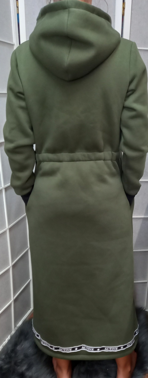 KABÁT Khaki ACTIVE-dlouhý — foto 2