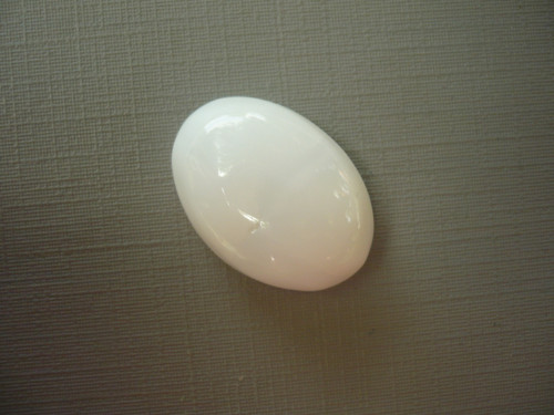 Kabošon – bílý opál 23 mm, č.46f — foto 2
