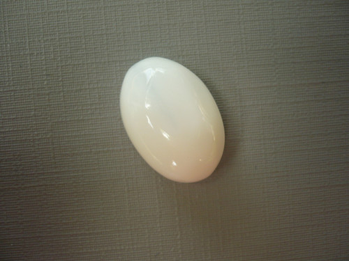 Kabošon – bílý opál 20 mm, č.63f — foto 2