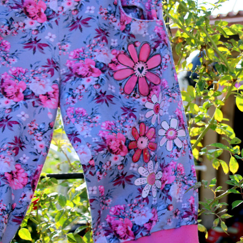 Kalhoty recy handmade vel. M — foto 2