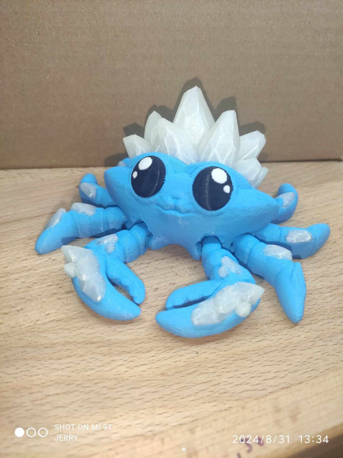 Krab s krystaly — foto 4