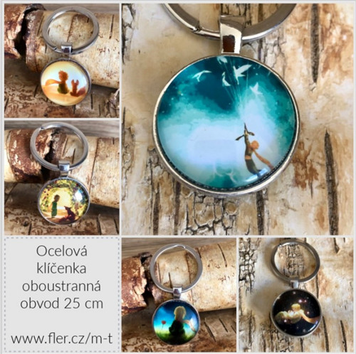 Klíčenka Malý Princ - Oboustranná — foto 5