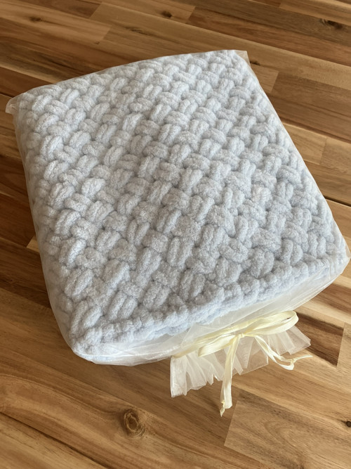 Deka Alize Puffy kouřově modrá — foto 5