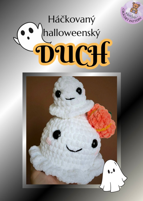 Set halloweenských návodů KRÁLÍČEK + DUCH — foto 2