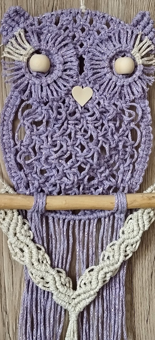 Macramé Sova Fialka LESK — foto 2