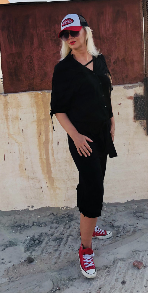 Černý overal BLACK — foto 3