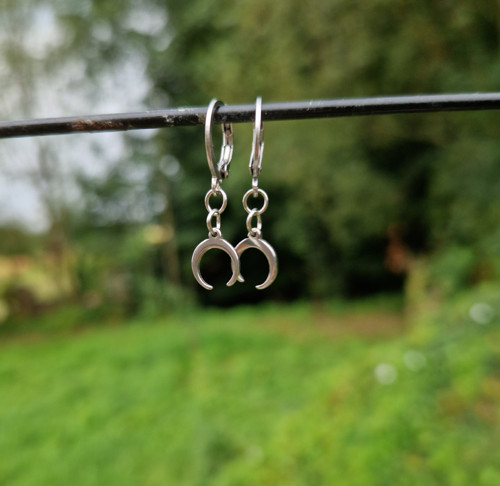 Ocelové náušnice*jemný půlměsíc — foto 4
