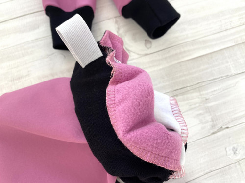 Softshell baggy - Růžičky/Starorůžová — foto 4