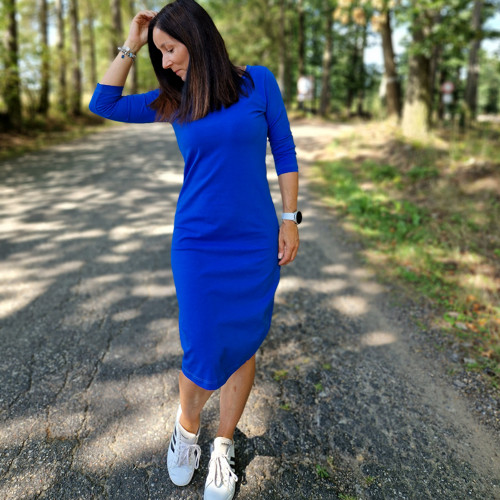 Indigo šaty Zena...S — foto 3