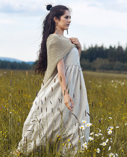 Pléd Elizabeth Bennet - Pistáciový krém — foto 3
