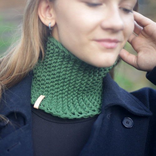 Nákrčník Einfach 100% MERINO zelený — foto 5