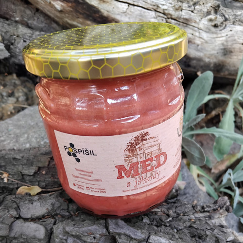 Pastový med a jahody 500g — foto 2
