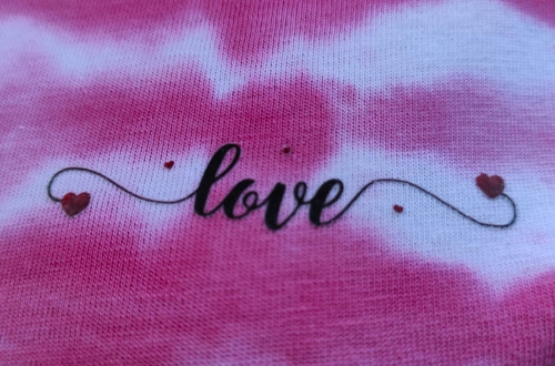 Dámské tričko "love" vel. S — foto 3