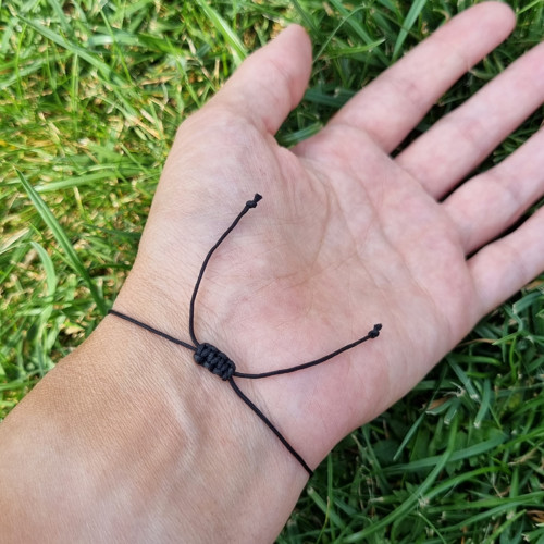 Náramek APATIT šňůrkový 5mm — foto 4