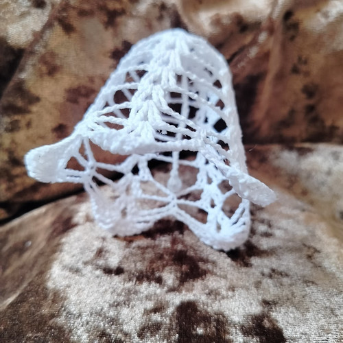 Háčkovaný vánoční zvonek 3D — foto 4
