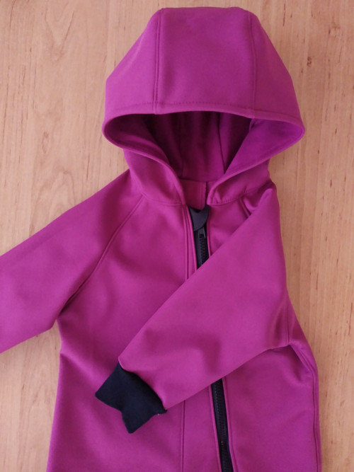 Softshellový overal ostružinový — foto 3